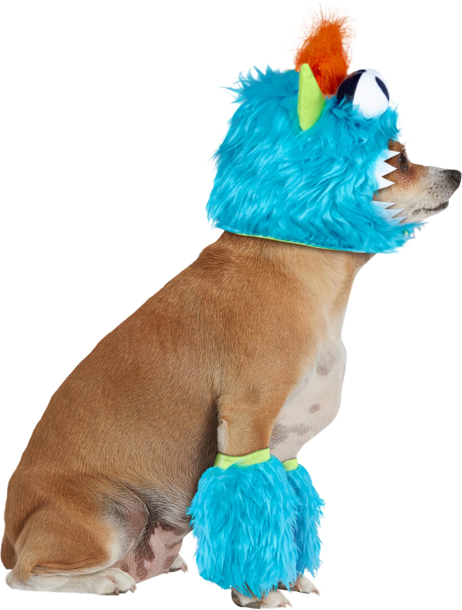 rubie-s-deluxe-monster-hundekost-m-blau-s-mit-kopfbedeckung image 5