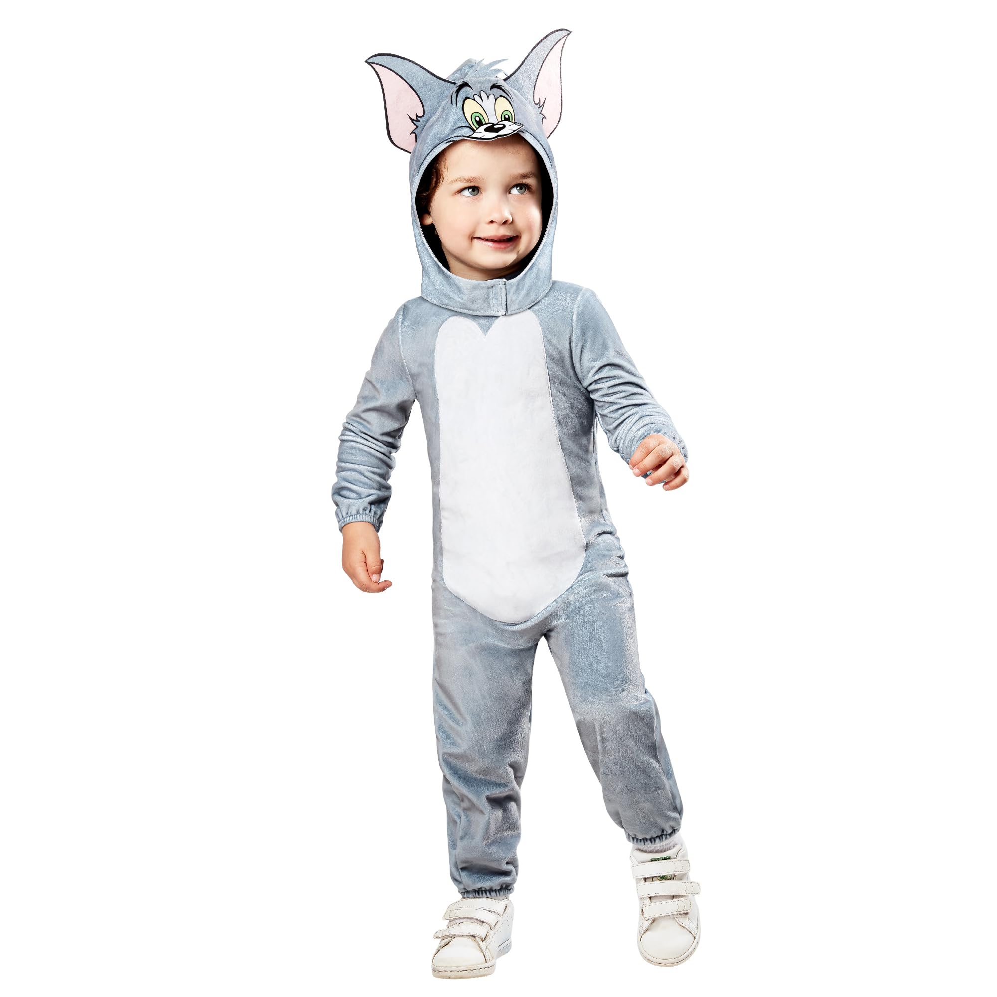 rubie-s-deluxe-tom-jerry-tom-cat-kost-m-kleinkind-4-jahre-grau image 1