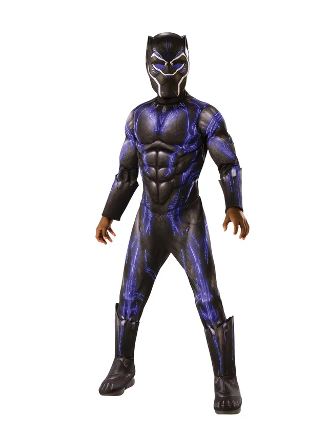 rubie-s-deluxe-black-panther-kost-m-kinder-6-8-j-kampfanzug image 1
