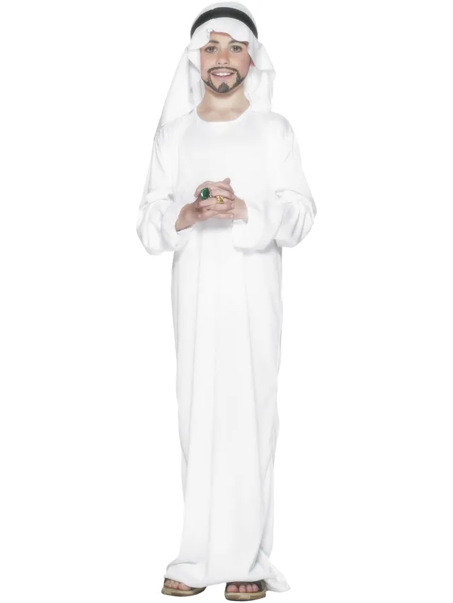 smiffys-fever-arabian-kost-m-wei-jungen-7-12-jahre image 1