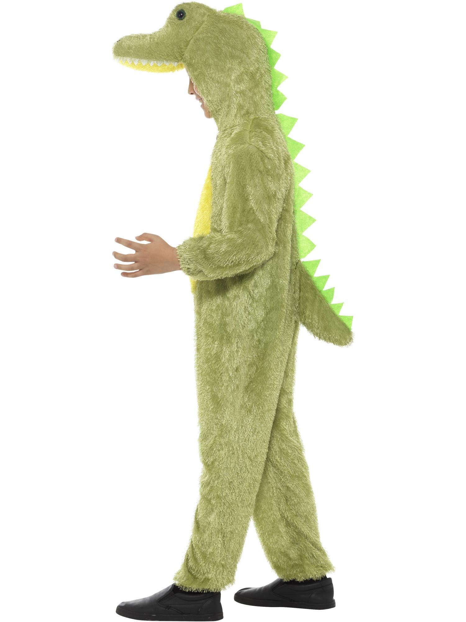 smiffys-fever-krokodil-kost-m-kinder-gr-n-overall image 3