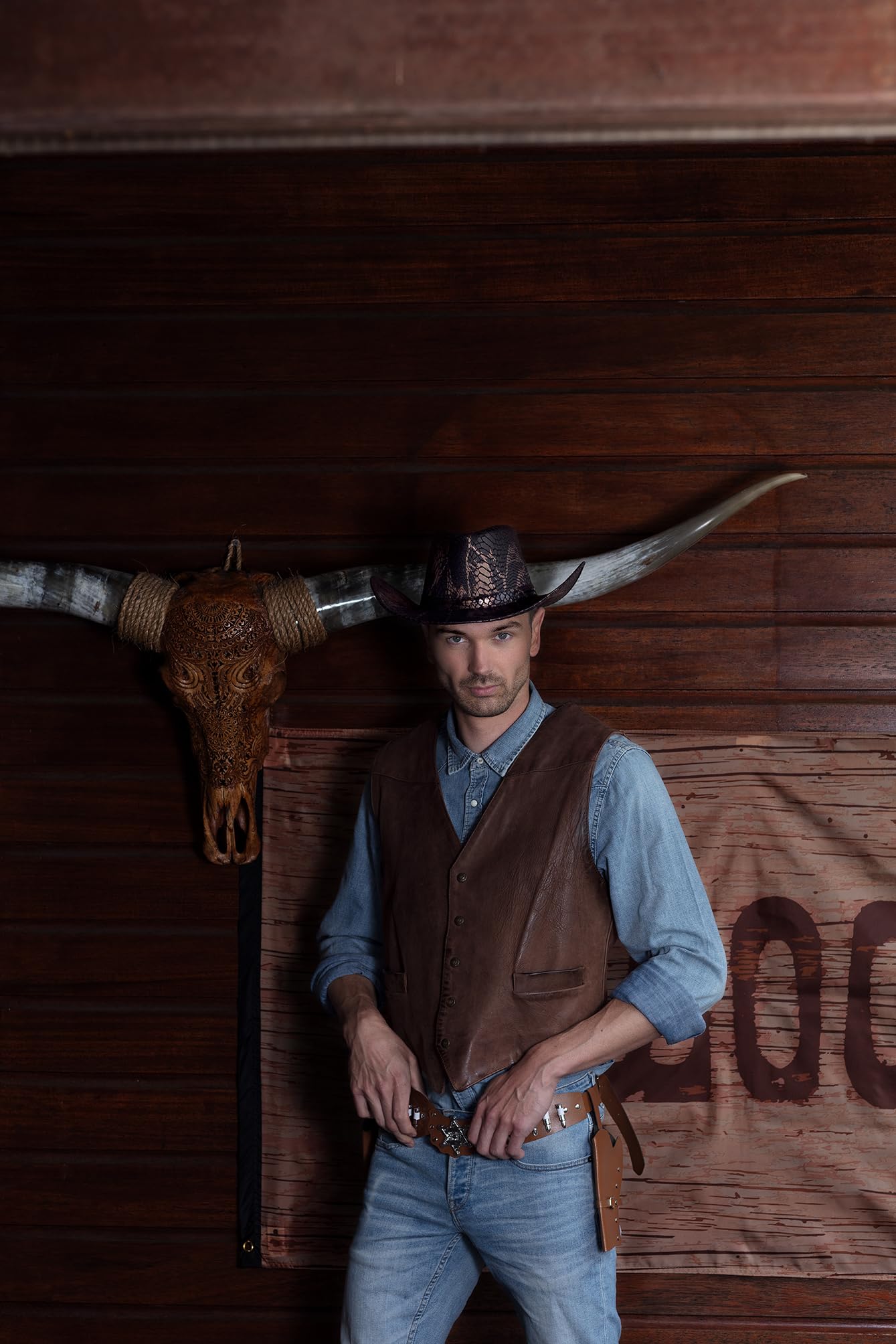 boland-accessories-cowboy-halfter-sheriff-125-cm-lederimitat image 8