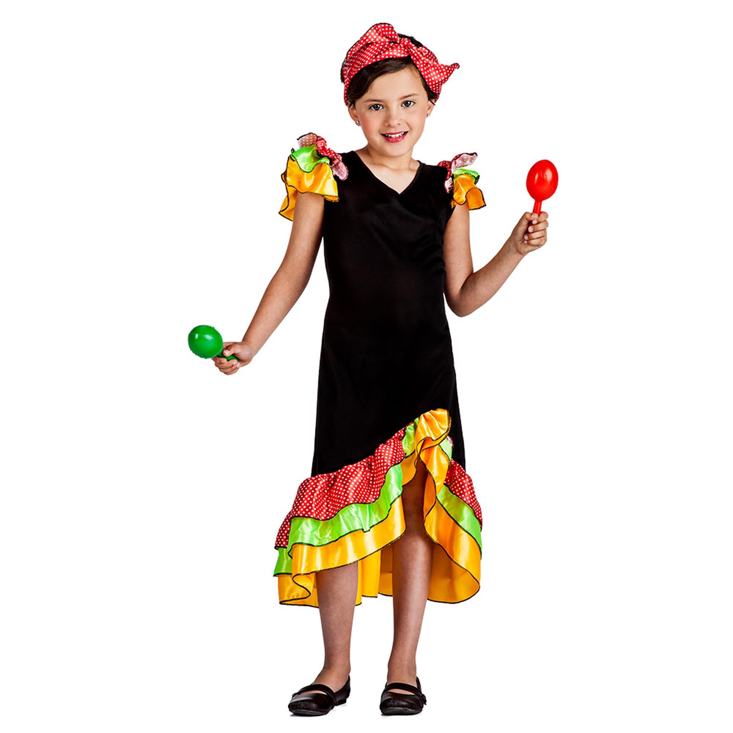 boland-spanische-t-nzerin-kinderkost-m-2-teilig-flamenco image 1