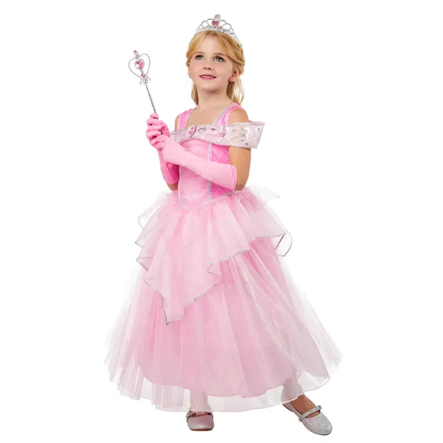 rubie-s-deluxe-pink-princess-prinzessinkost-m-l-7-8-jahre image 1