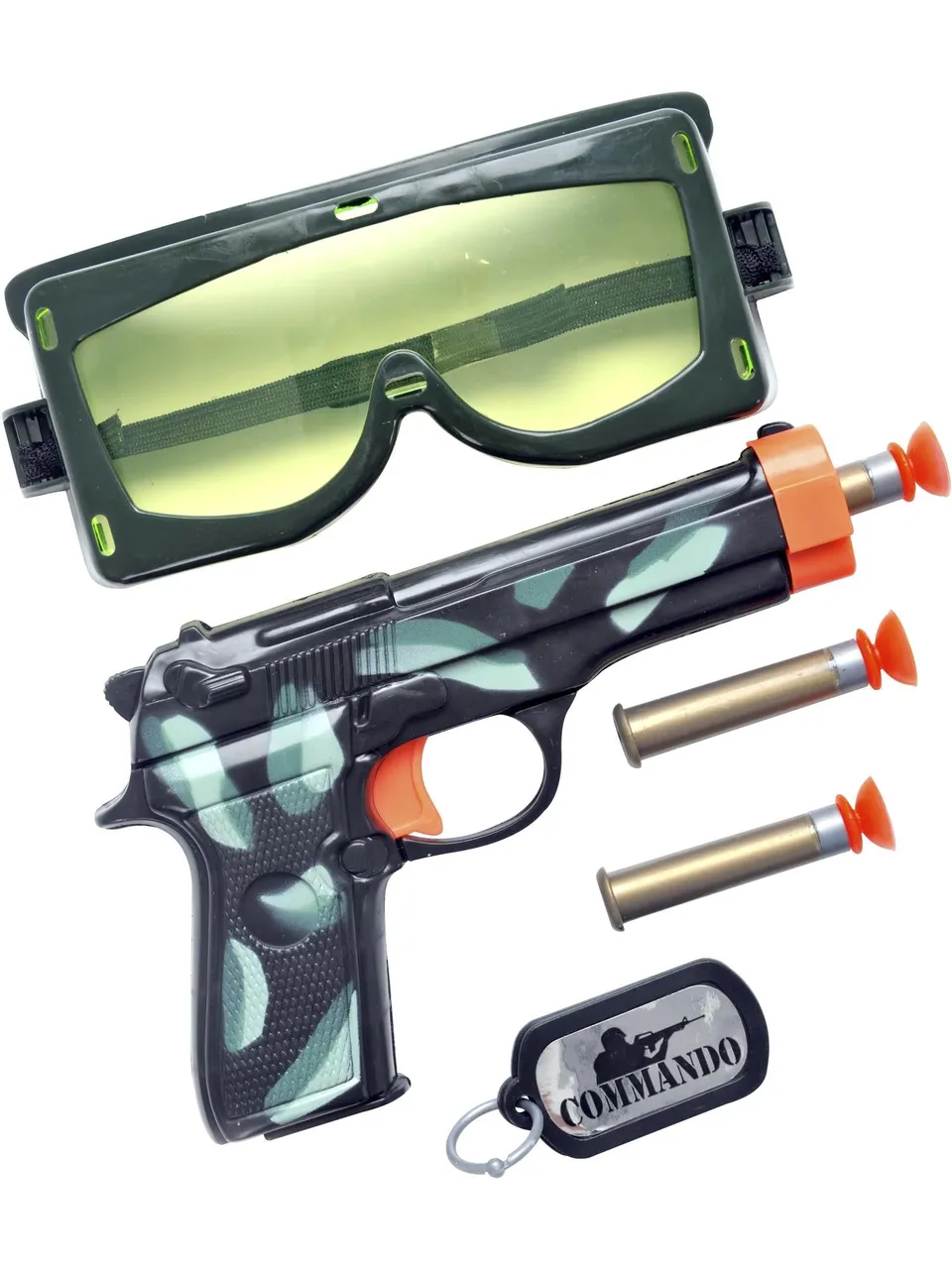 time4fun-military-set-spielzeug-gewehr-kinder-mit-brille image 1