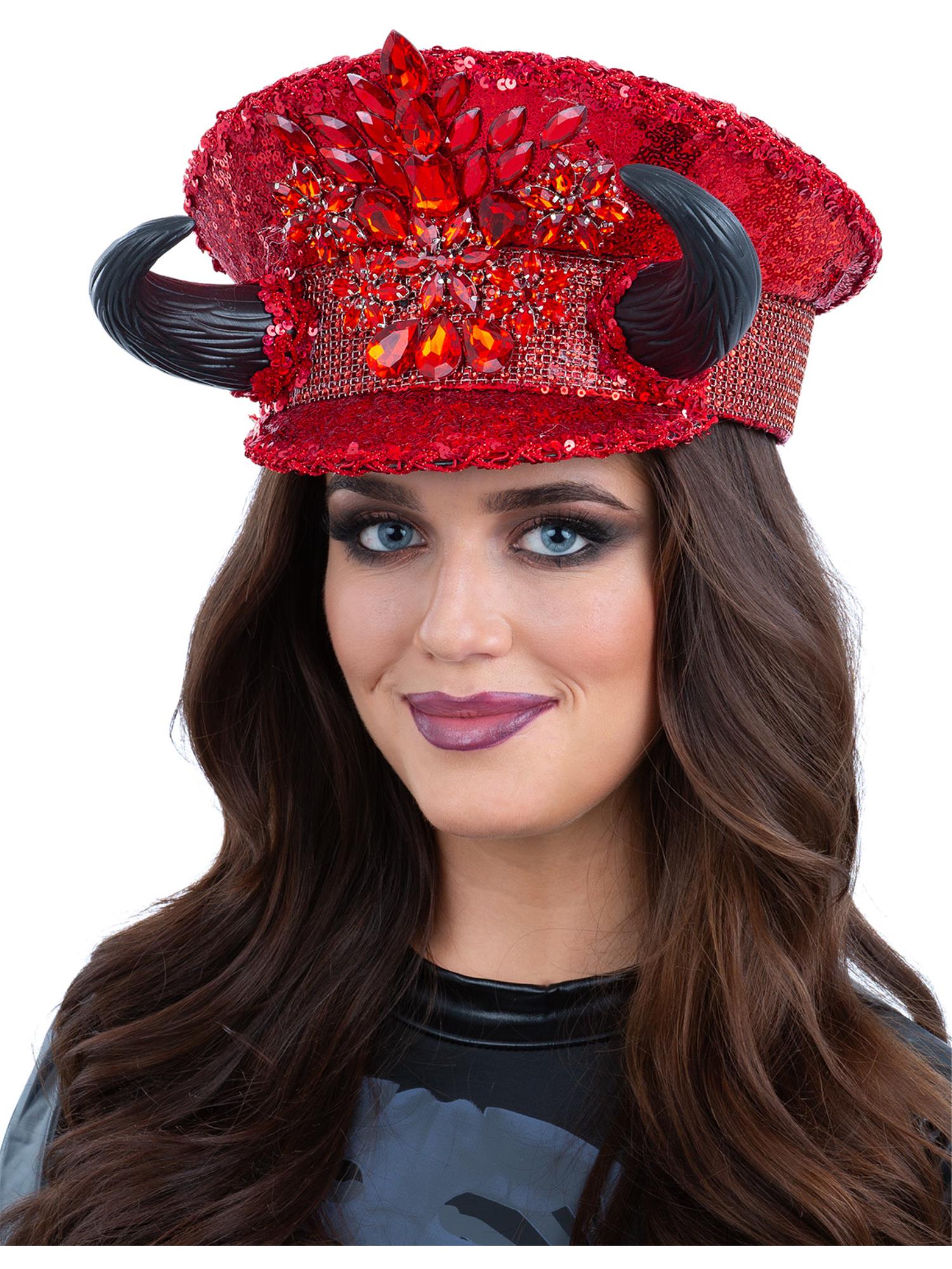 smiffys-fever-deluxe-devil-kapit-nshut-teufelshut-rot image 2