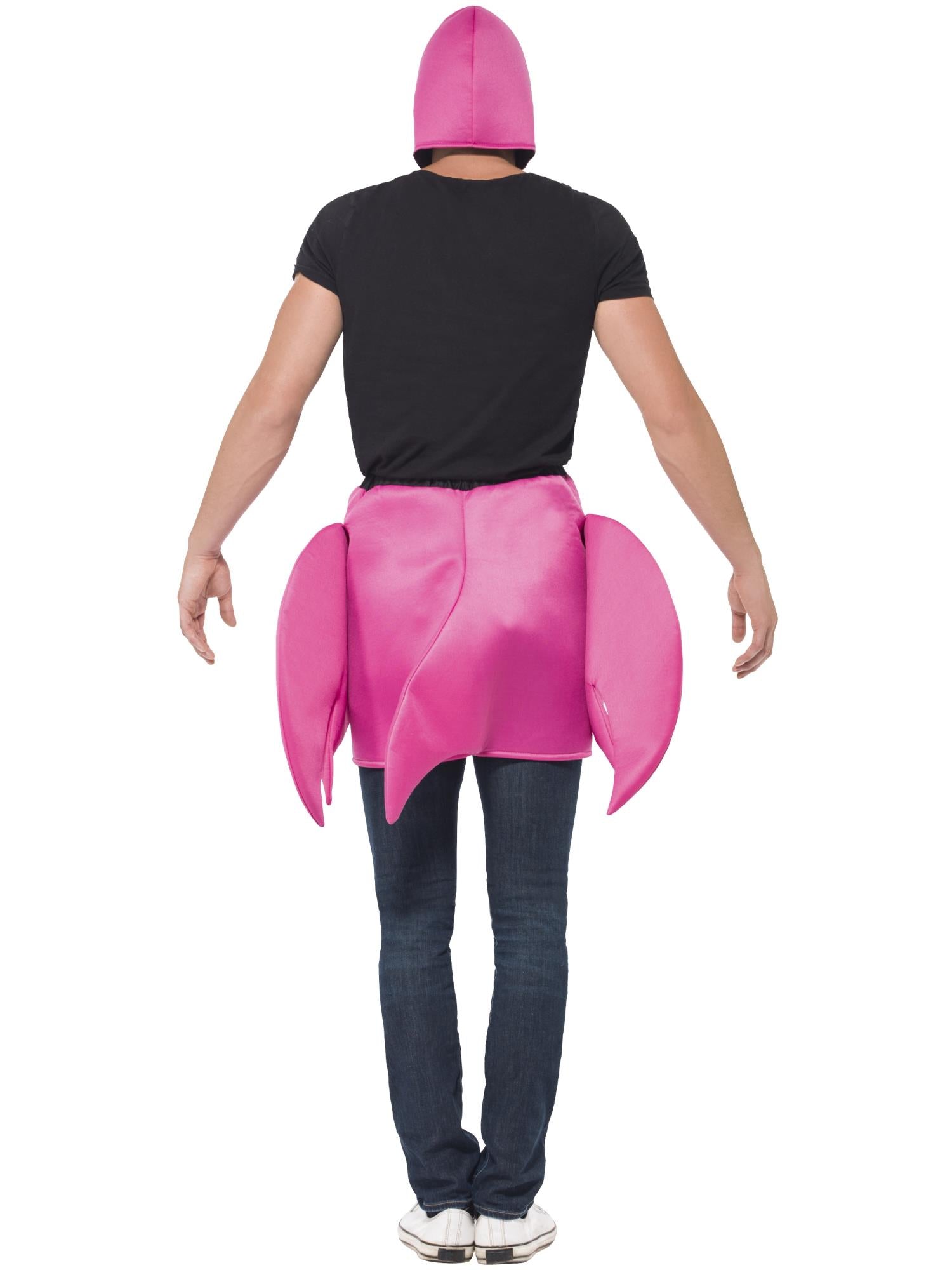 smiffys-flamingo-kost-m-pink-mit-kapuzen-umhang image 2