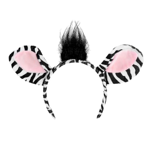 boland-accessories-tier-set-zebra-haarreif-schwanz-2-teilig image 7