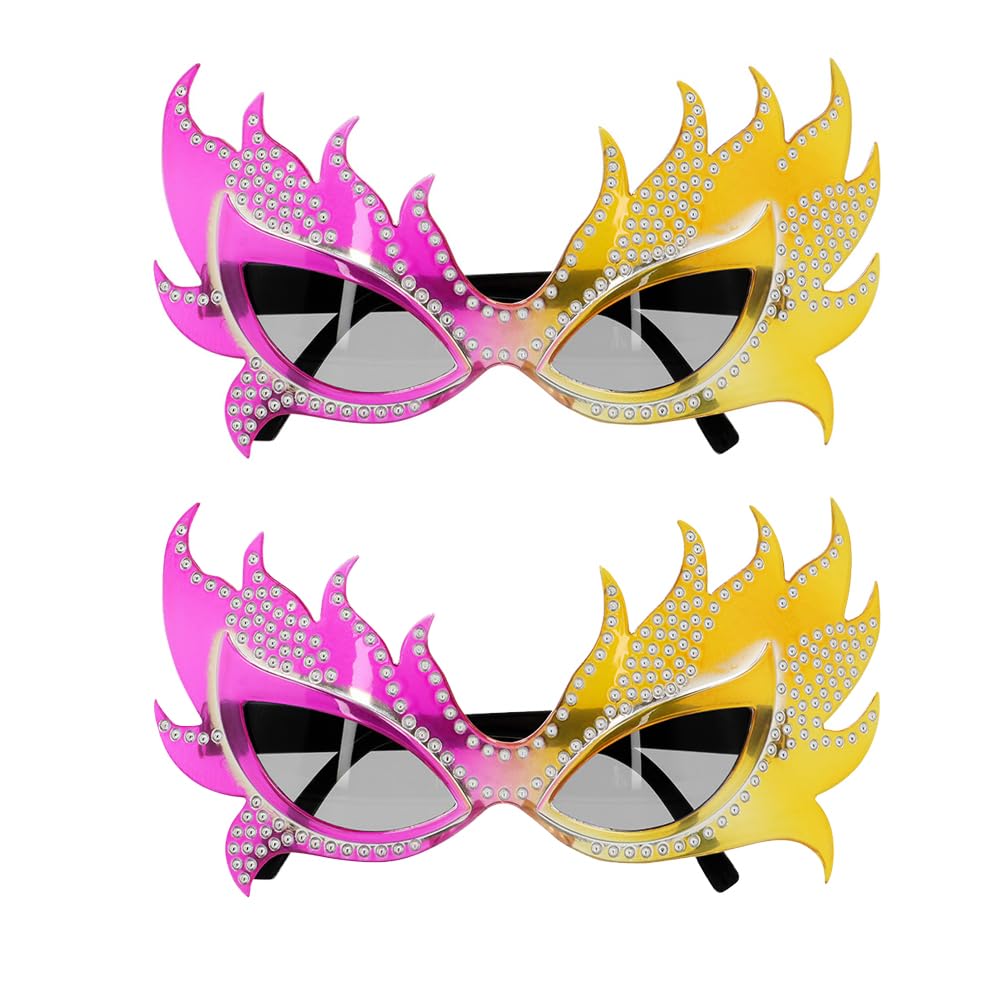 boland-extravaganza-partybrille-2-st-ck-pink-gelb image 1
