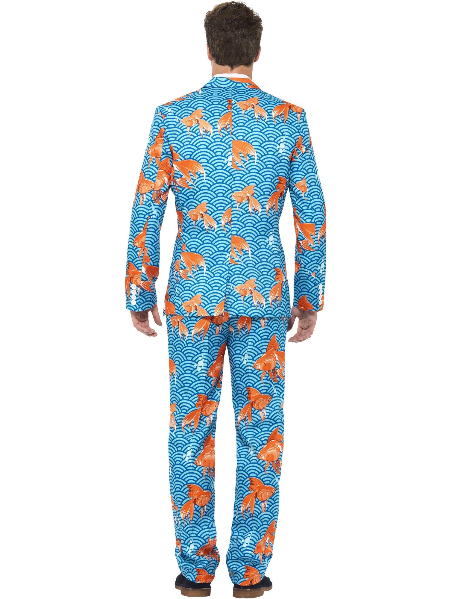 smiffys-stand-out-suits-goldfish-anzug-blau-orange-gr-e-m image 2