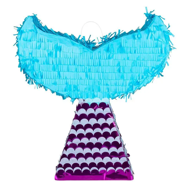 boland-pinata-meerjungfrauenflosse-45-cm-zum-bef-llen-geburtstag image 1