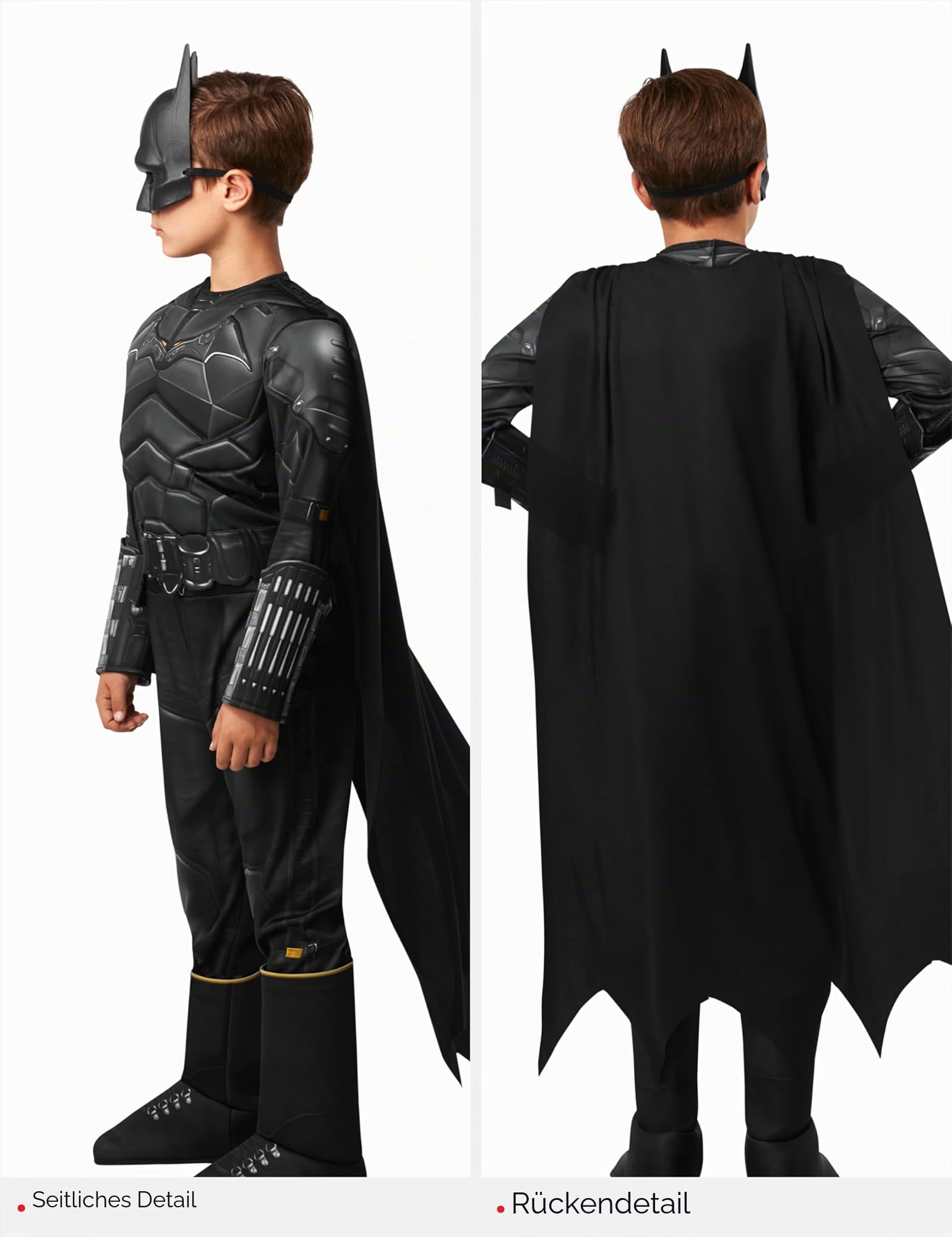 rubies-deluxe-the-batman-movie-kinderkost-m-jungen-mit-umhang image 4