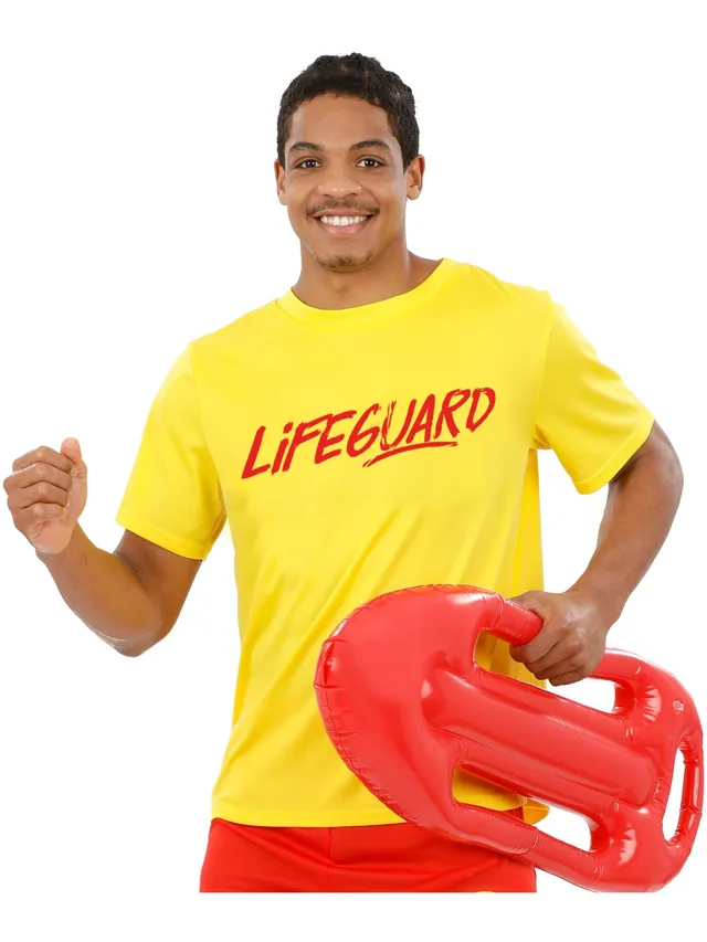 smiffys-fever-lifeguard-t-shirt-kost-m-gelb-gr-m image 1