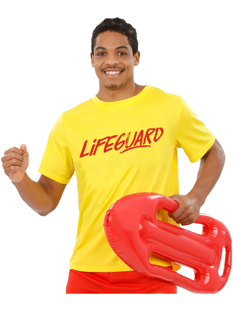 smiffys-fever-lifeguard-t-shirt-kost-m-gelb-gr-m image 1