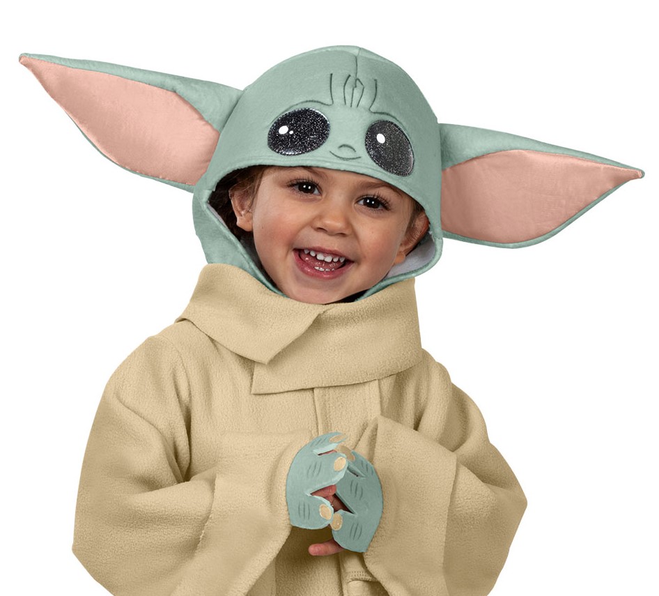 rubies-grogu-kost-m-mantel-mit-kapuze-baby-yoda-fleece image 2