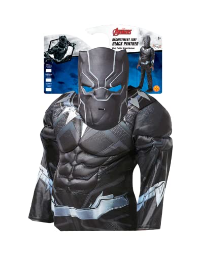 rubie-s-deluxe-black-panther-kinderkost-m-5-6-jahre-avengers image 5