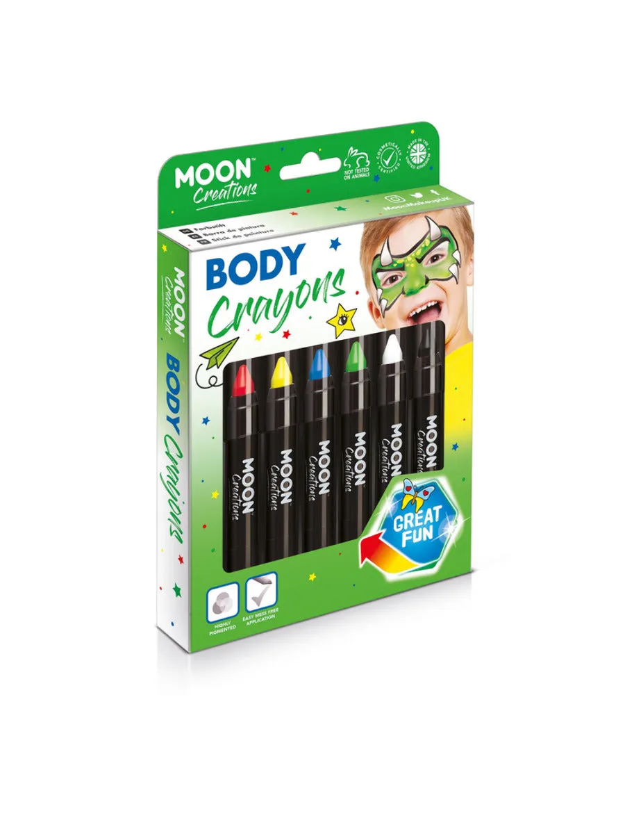 moon-creations-body-crayons-schminkstifte-6er-primary-set image 1
