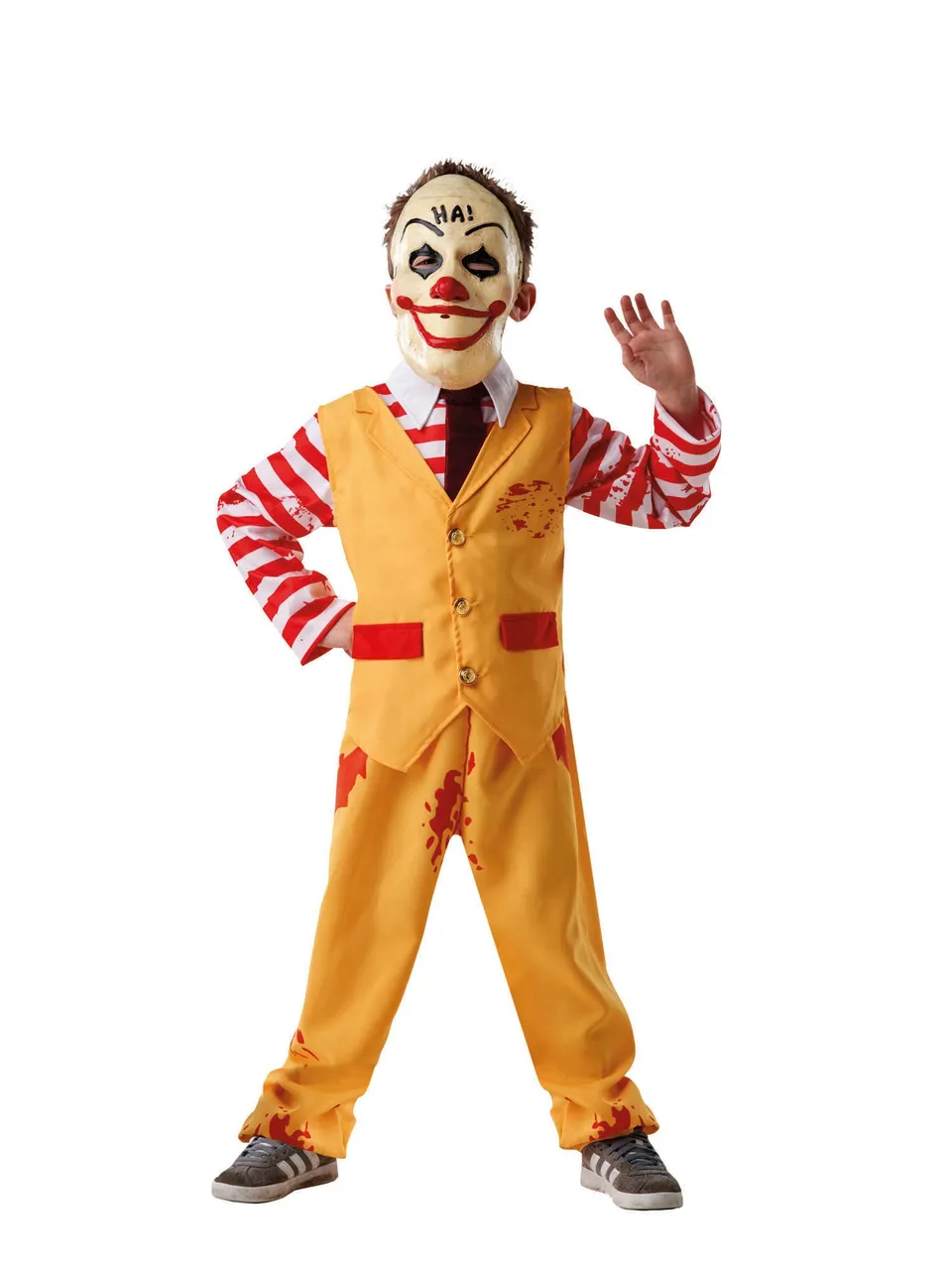 rubie-s-deluxe-dapper-clown-kost-m-6-8-jahre-jungen image 1