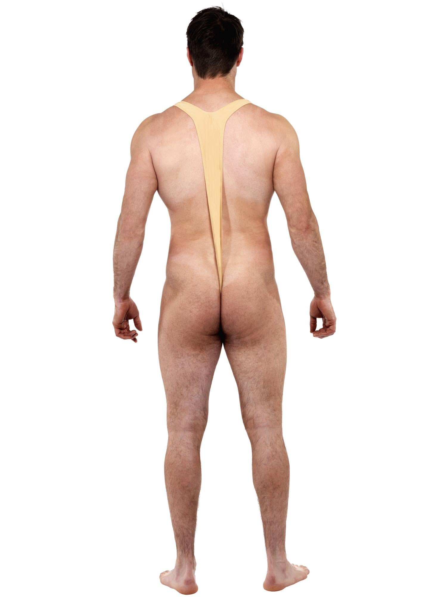 smiffys-fever-rudolf-mankini-herren-rentier-beige-gr-m-l image 2