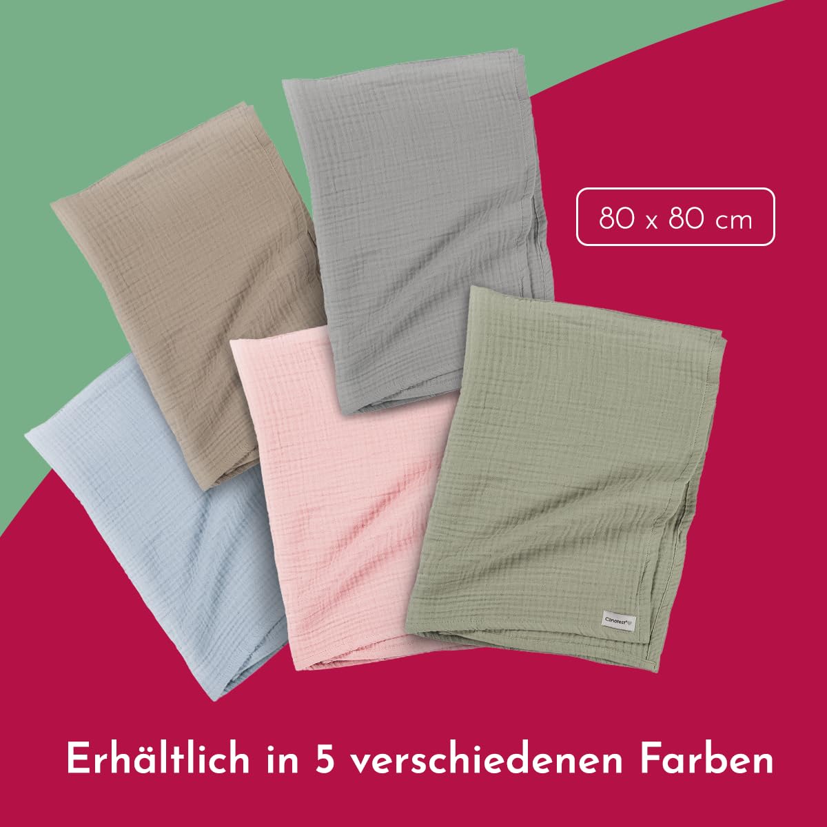 clinotest-nachwuchs-musselintuch-80x80-beige-baumwolle image 3
