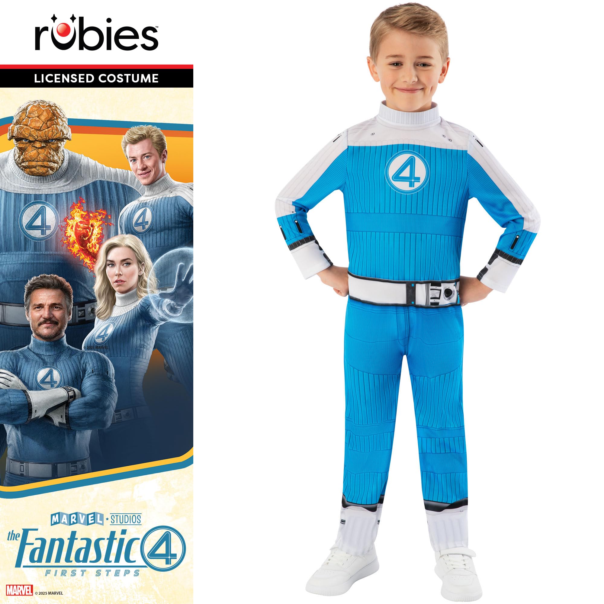 rubie-s-deluxe-human-torch-kinderkost-m-overall-5-6-jahre image 5