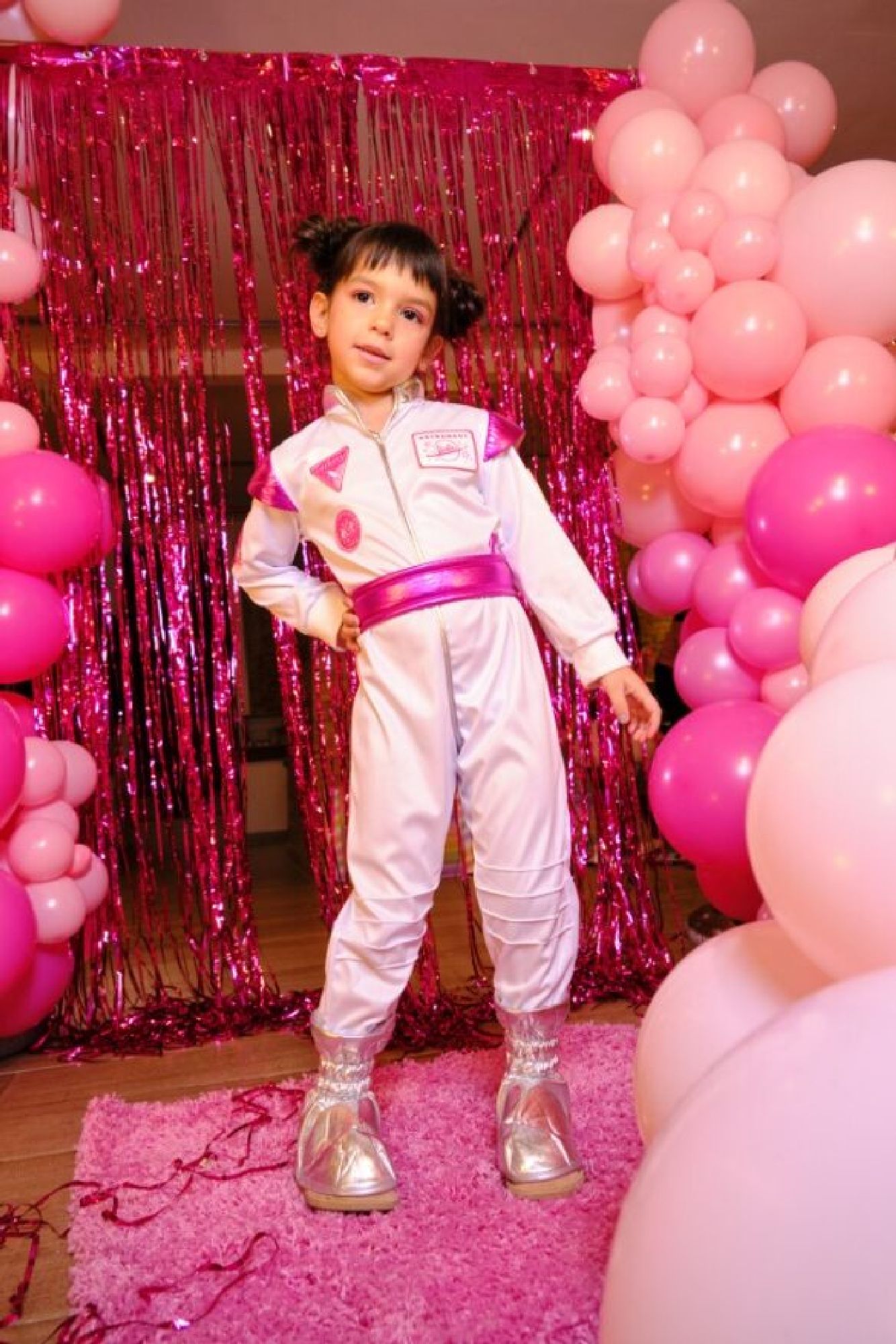 rubies-barbie-astronaut-kost-m-overall-rosa-kinder image 2