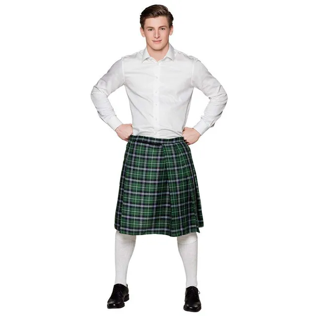 boland-mr-tartan-schottenrock-kilt-gr-n-einheitsgr-e-karo image 1