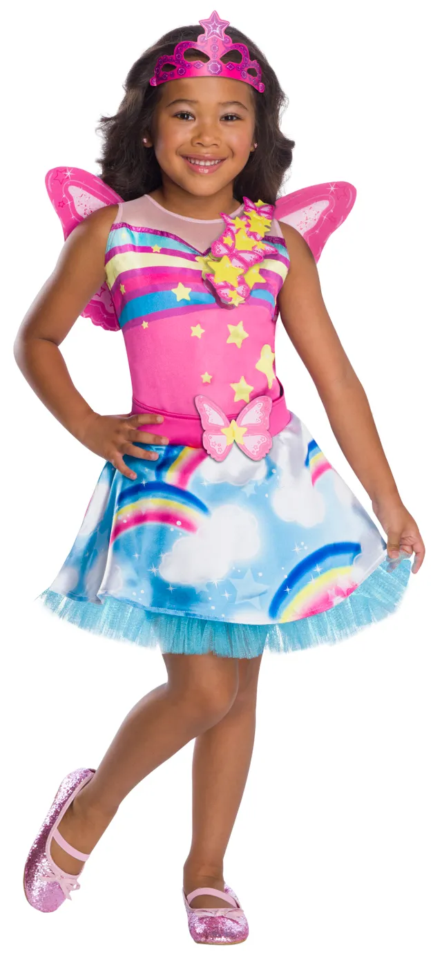 rubies-barbie-fee-dreamtopia-kost-m-mit-fl-geln-tiara image 1