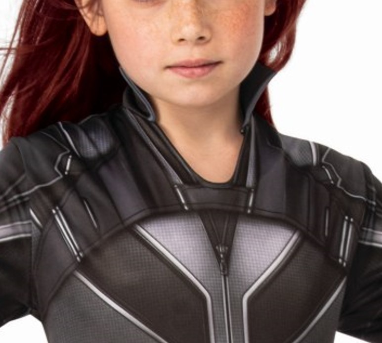 rubies-black-widow-kost-m-overall-grau-schwarz-g-rtel image 2