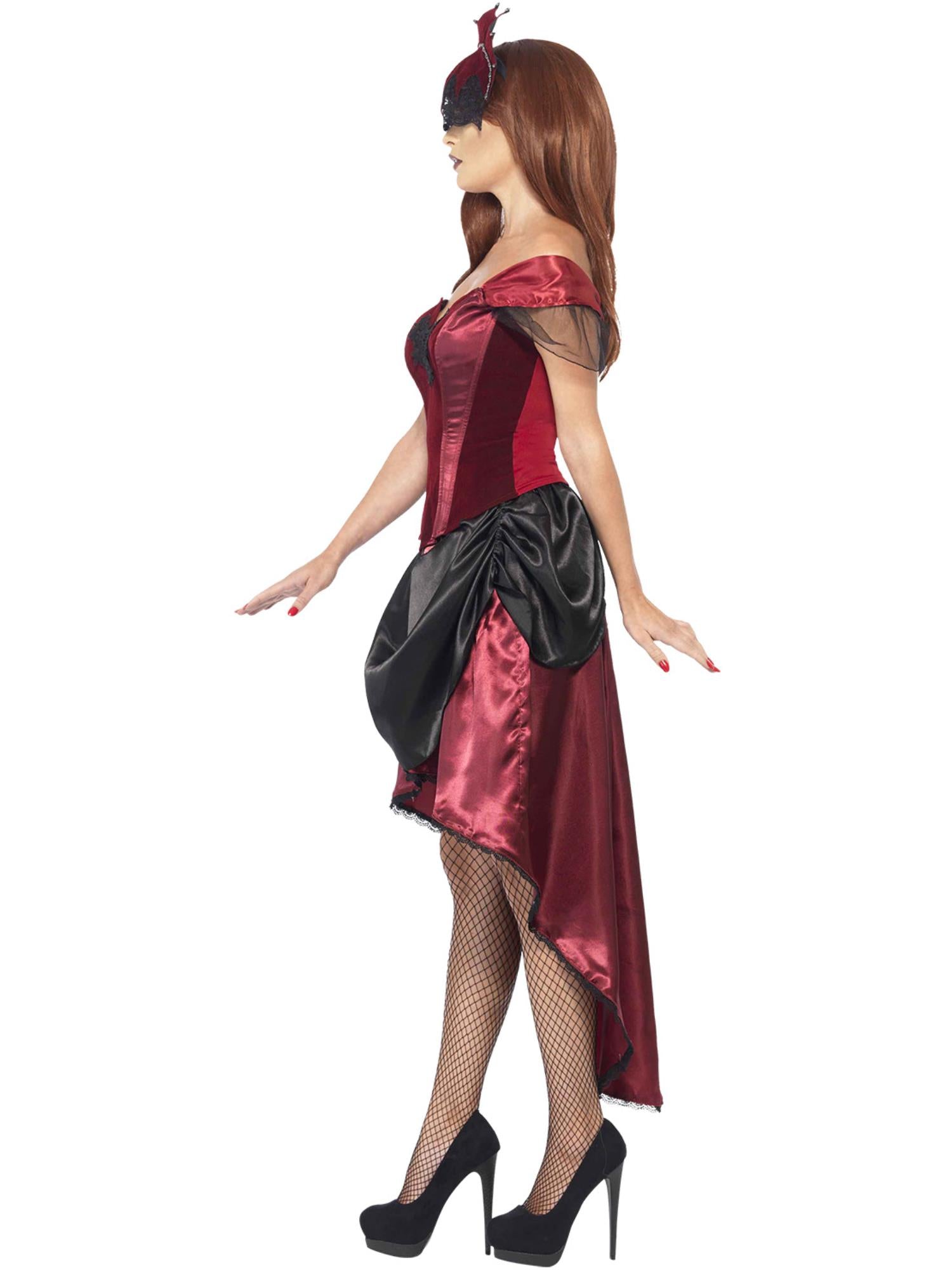 smiffys-fever-venetian-temptress-kost-m-rot-gr-m-12-14 image 3