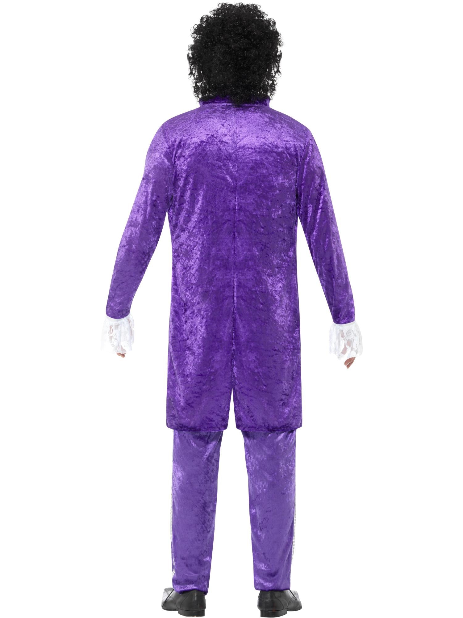 smiffys-fever-80s-purple-musician-kost-m-lila-gr-m-pailletten image 2