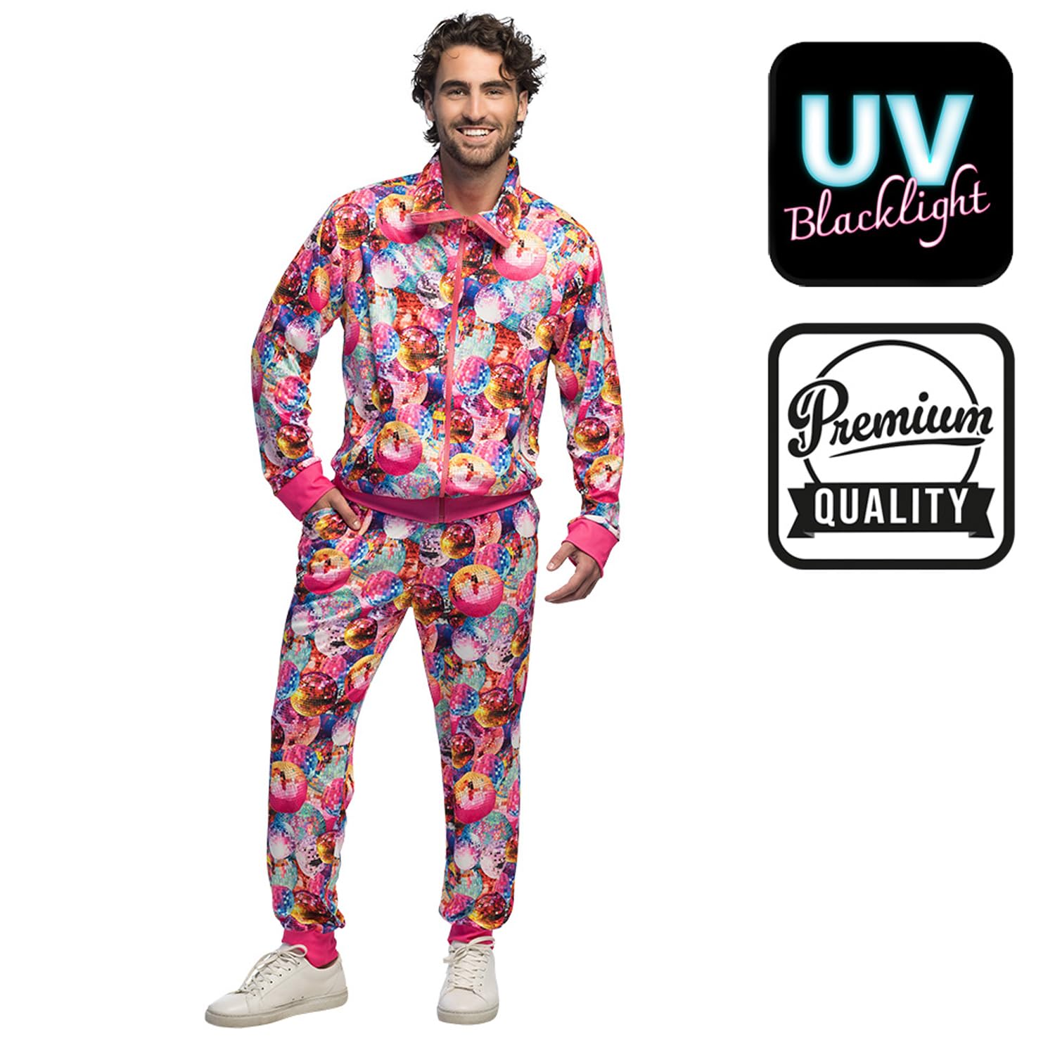 boland-retro-trainingsanzug-herren-gr-l-80er-discokugel image 2