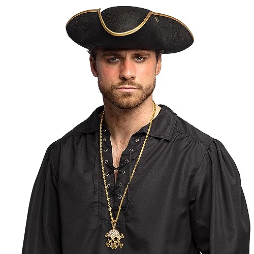 boland-72326-halskette-totenkopf-gold-halloween image 8
