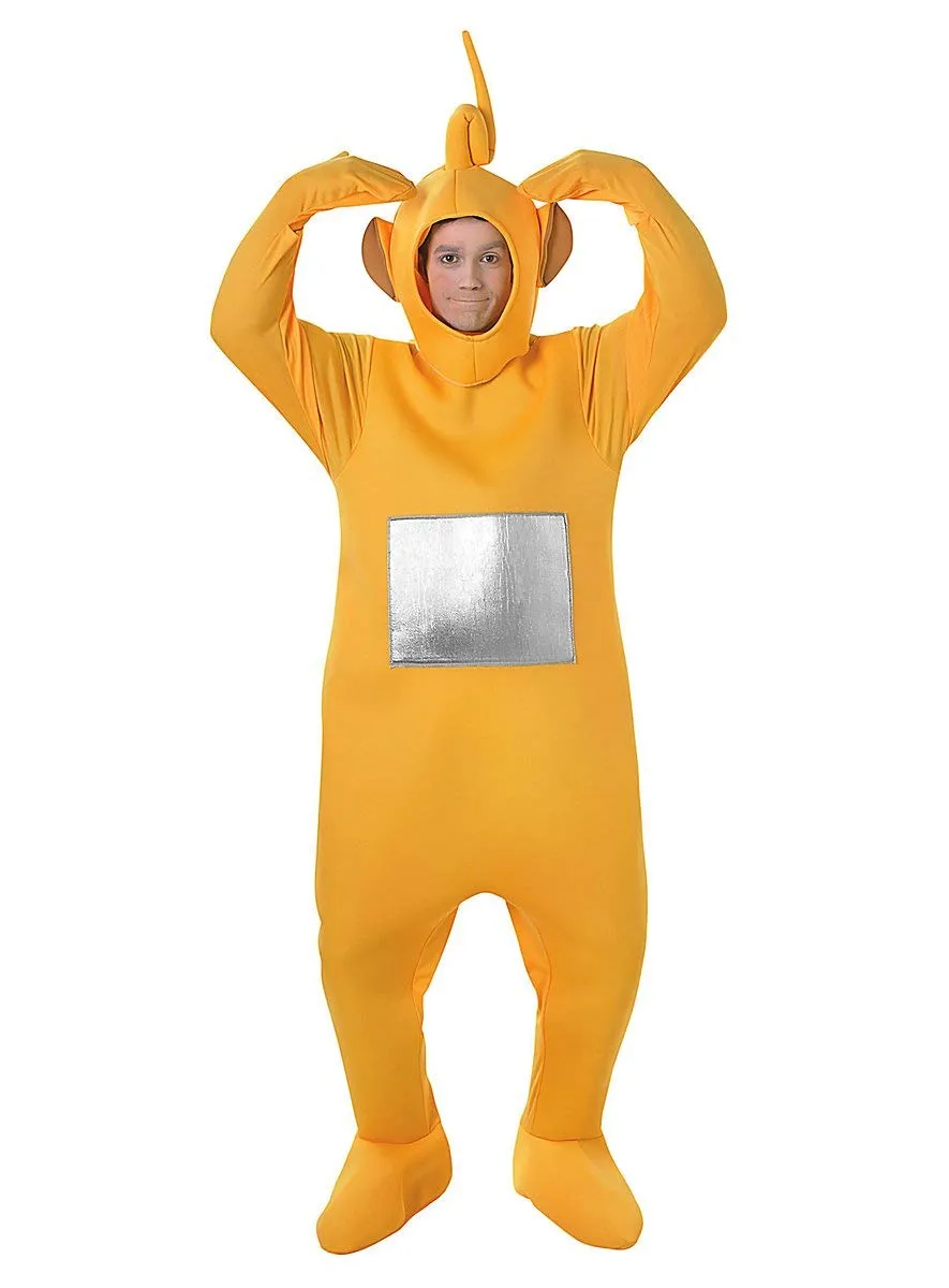 rubie-s-deluxe-teletubbies-kost-m-gelb-einteiler-erwachsene image 1
