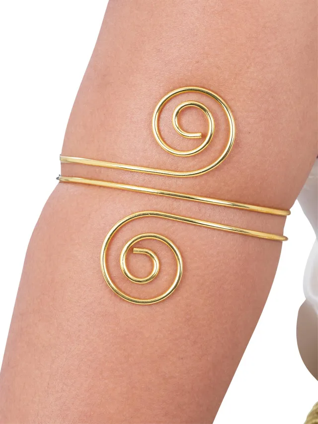 smiffys-fever-armreif-gold-griechisch-damen-herren image 1