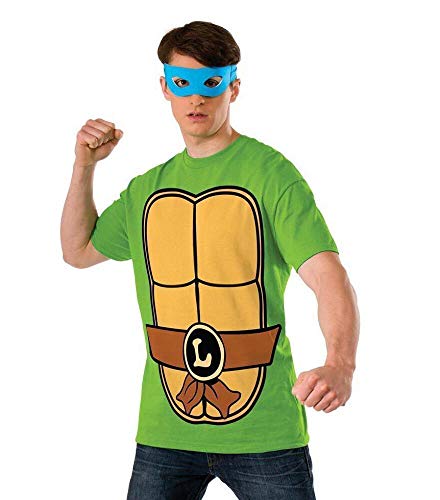rubie-s-deluxe-ninja-turtles-kost-m-leonardo-shirt-maske image 4