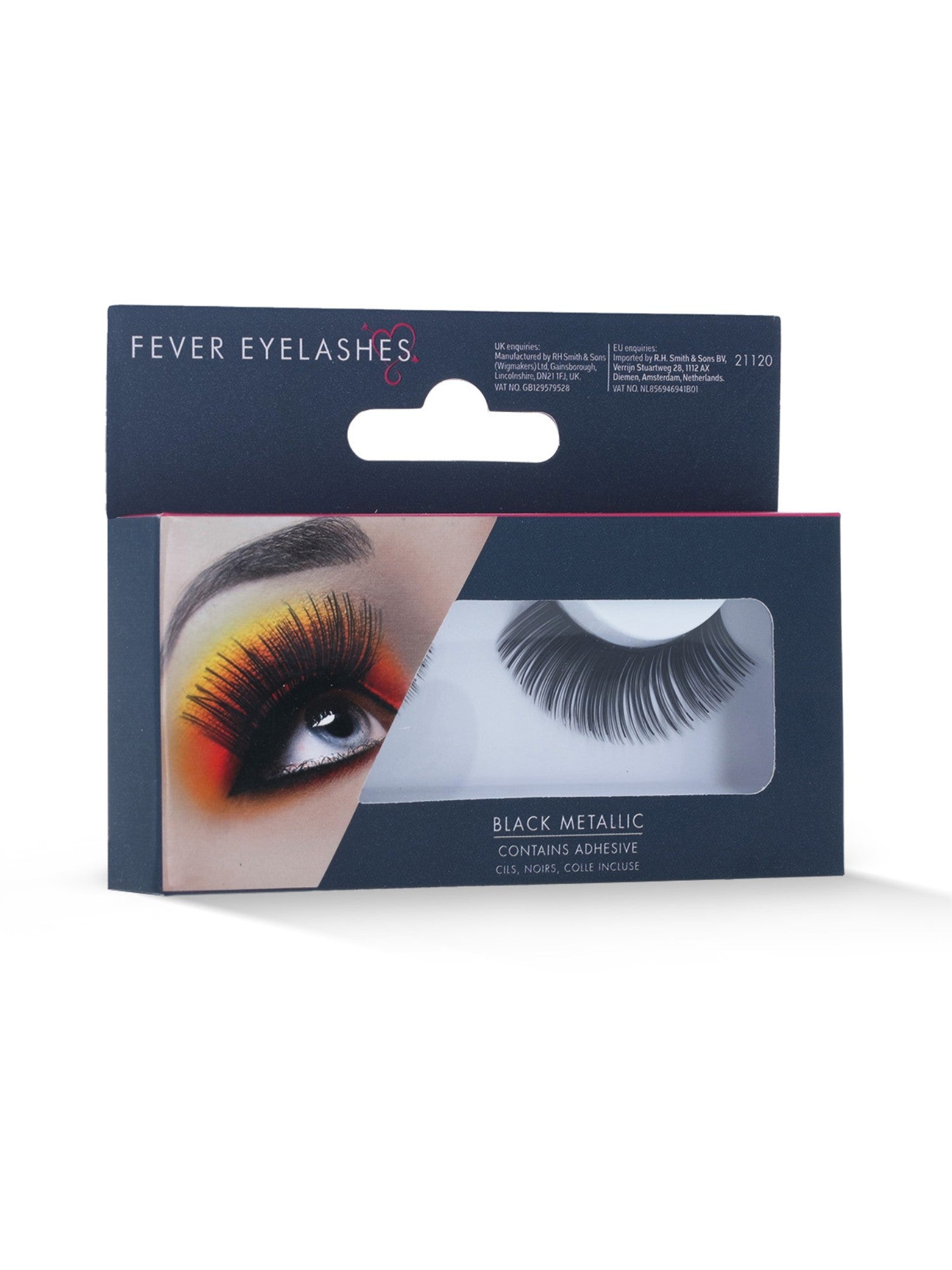 smiffys-fever-wimpern-falsche-wimpern-schwarz-metallic image 2