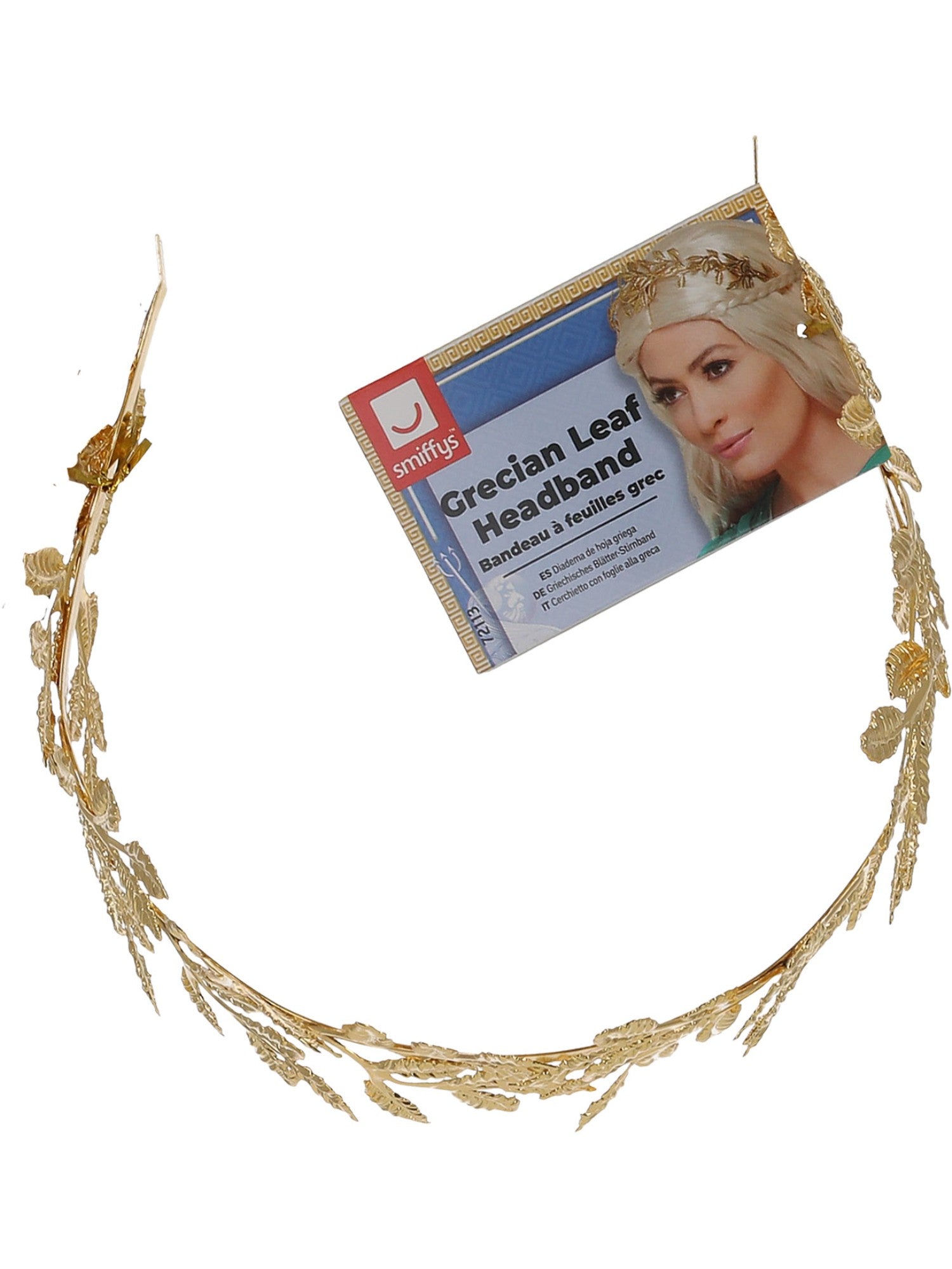 smiffys-fever-grecian-leaf-stirnband-gold-lorbeerkranz image 2