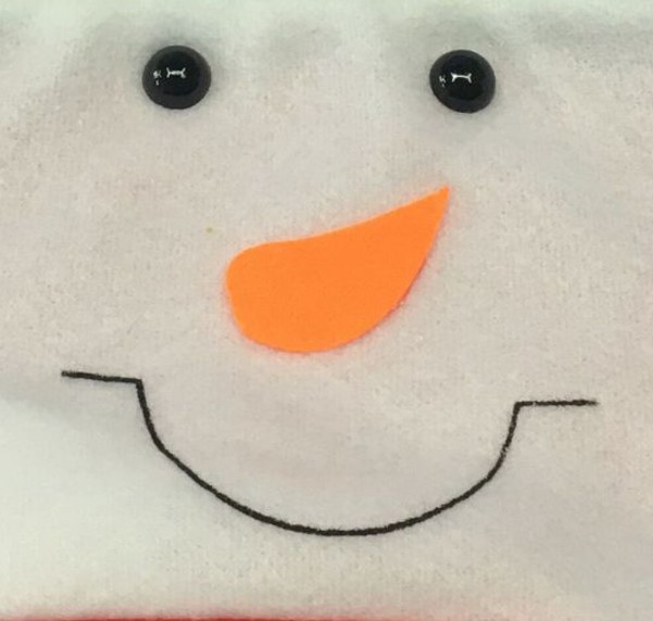 rubies-schneemann-m-tze-weihnachten-rot-mit-bommel image 2