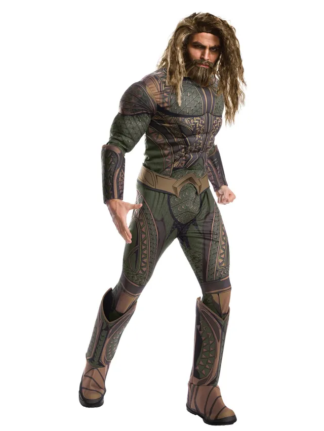 rubie-s-deluxe-aquaman-per-cke-und-bart-set-herren image 1