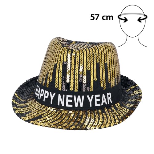 boland-13459-led-hut-happy-new-year-fedora-mit-pailletten image 8