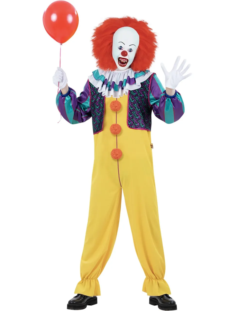 smiffys-fever-it-pennywise-kost-m-gelb-m-mit-r-sche image 1