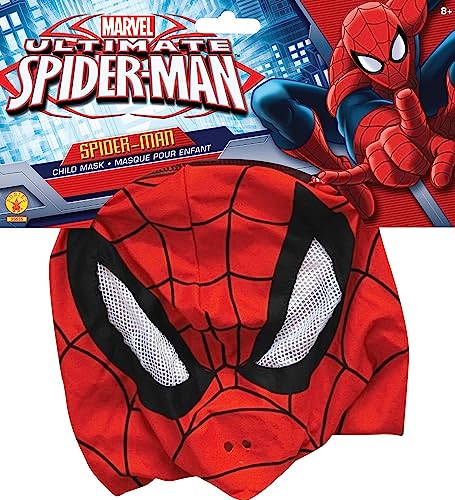 rubie-s-deluxe-marvel-spiderman-sturmhaube-kinder-rot image 6
