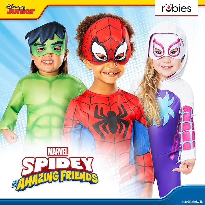 rubie-s-deluxe-ghost-spider-kost-m-kleinkind-5-6-j-mit-maske image 6