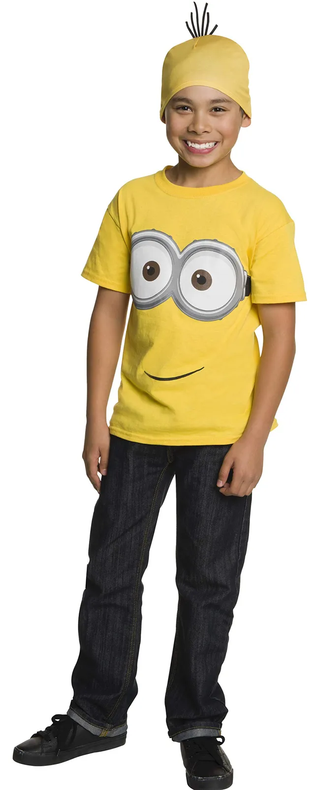 rubie-s-deluxe-minion-shirt-kost-m-mit-m-tze-large image 1