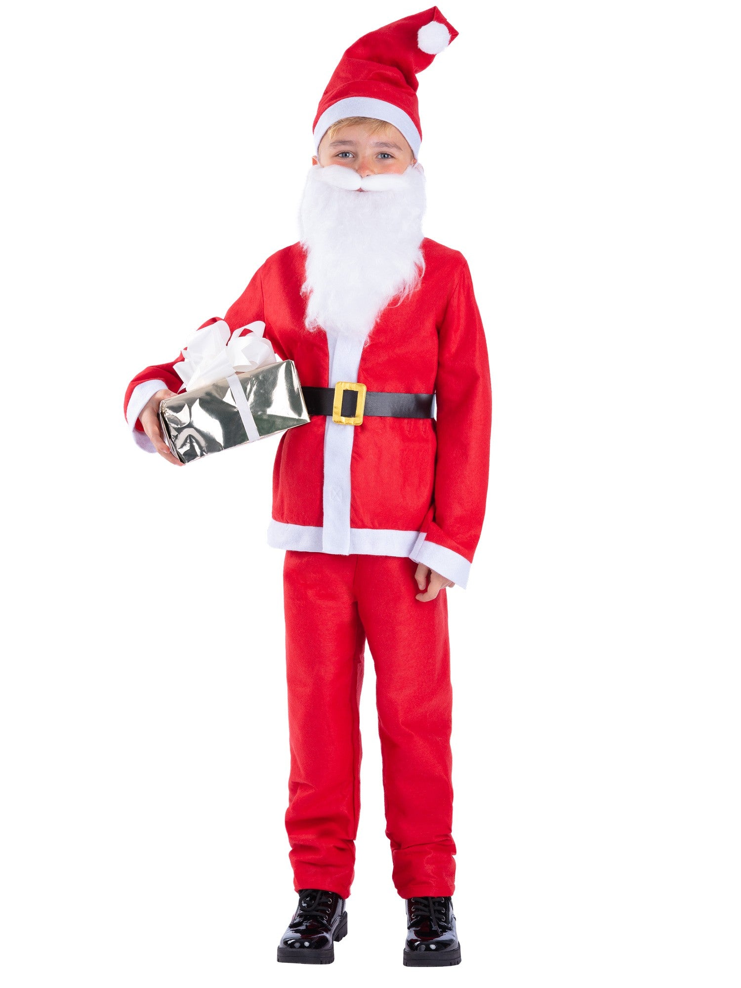 smiffys-santa-boy-kost-m-kinder-rot-4-12-jahre-4-tlg image 1
