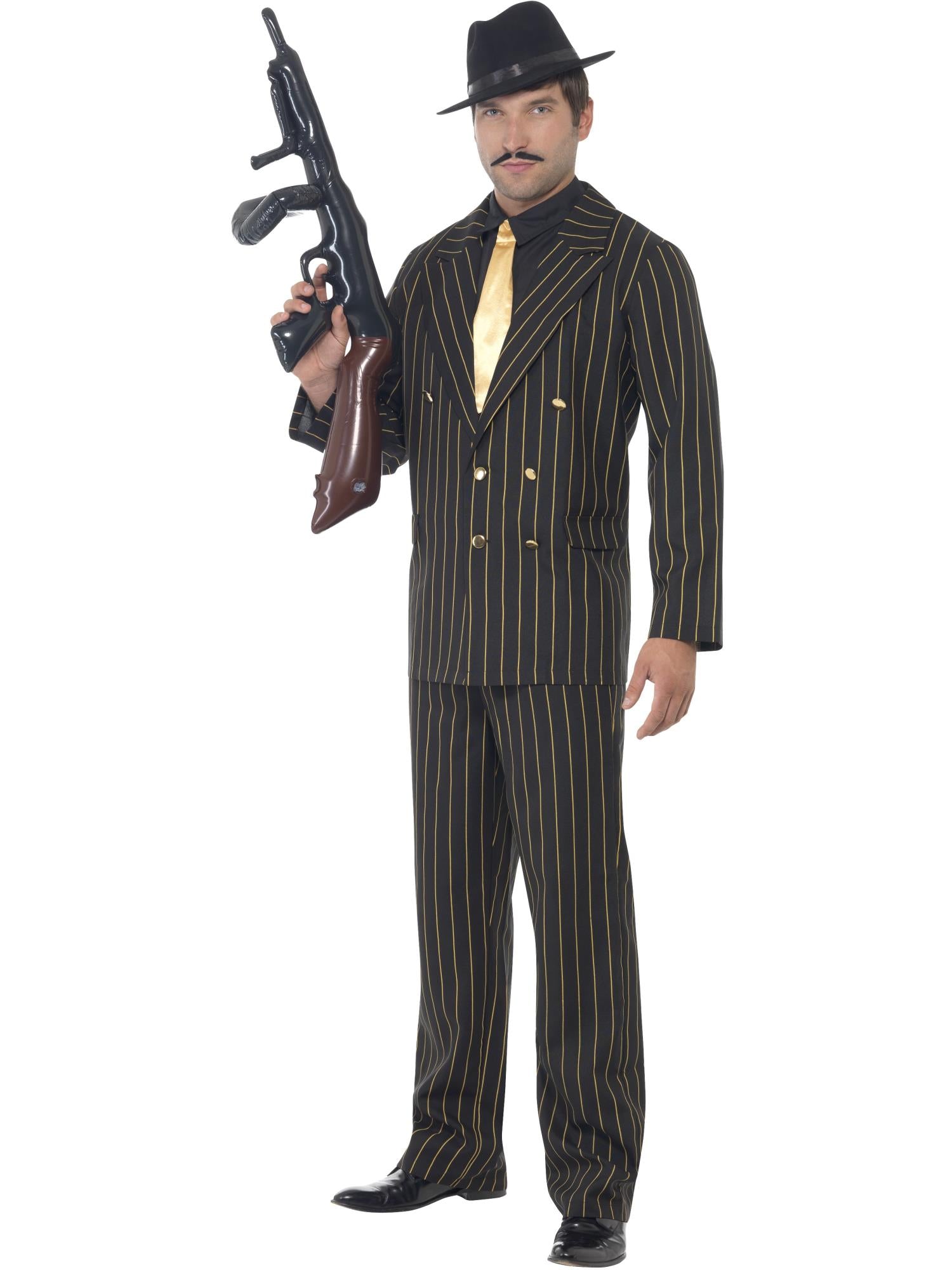 smiffys-fever-gold-pinstripe-gangster-kost-m-herren-m-20er image 4