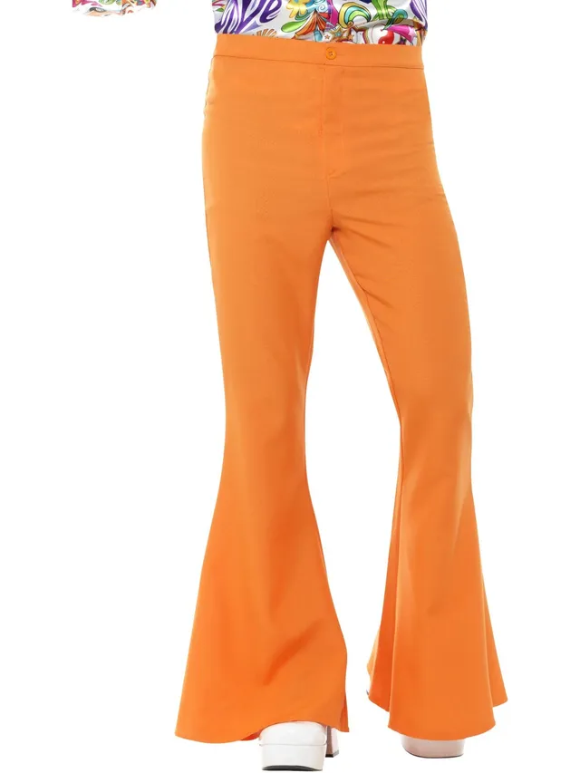smiffys-fever-schlaghose-herren-m-orange-70er image 1