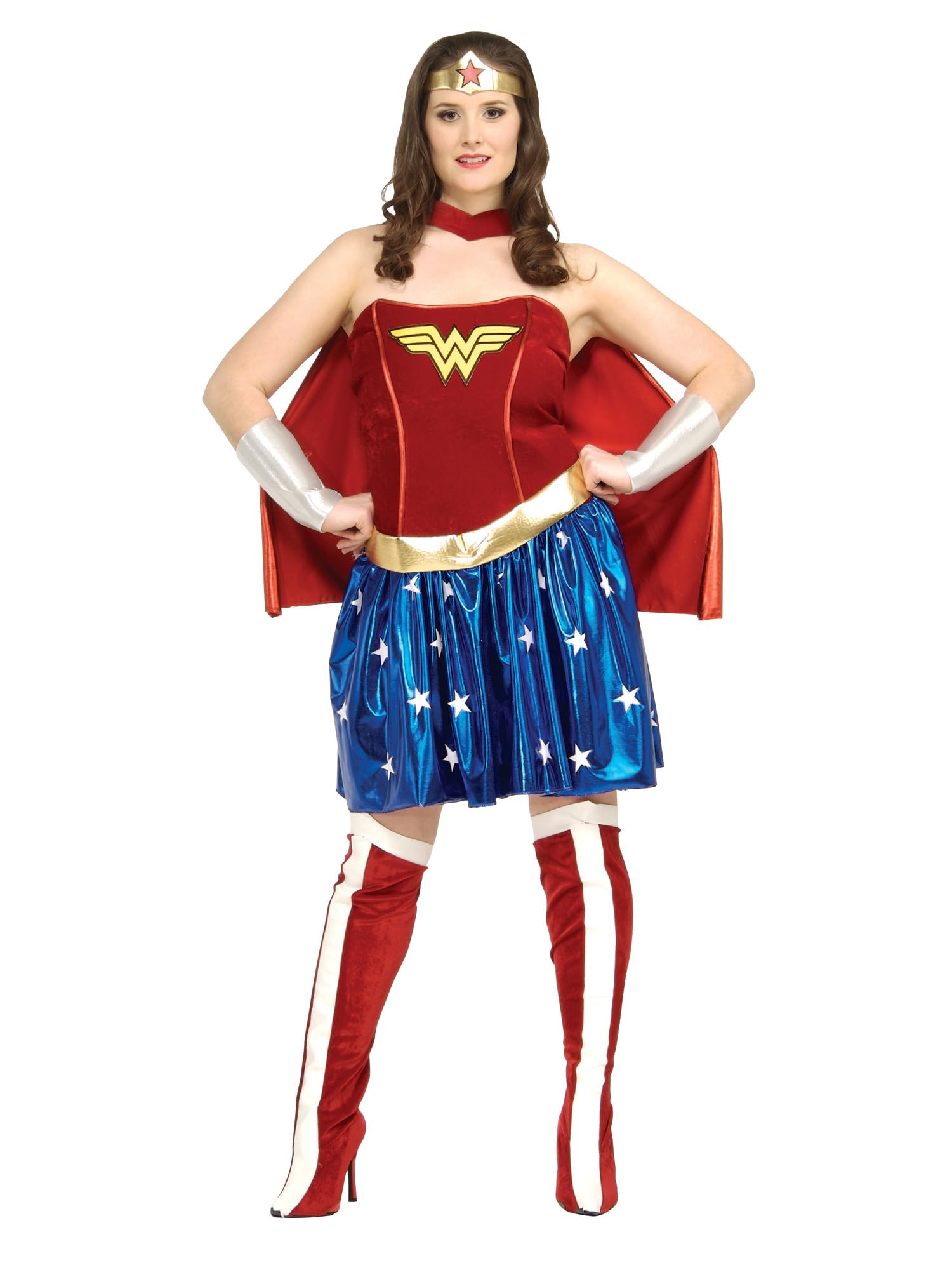 rubie-s-deluxe-wonder-woman-kost-m-xs-gold-damen-gr-xs image 3