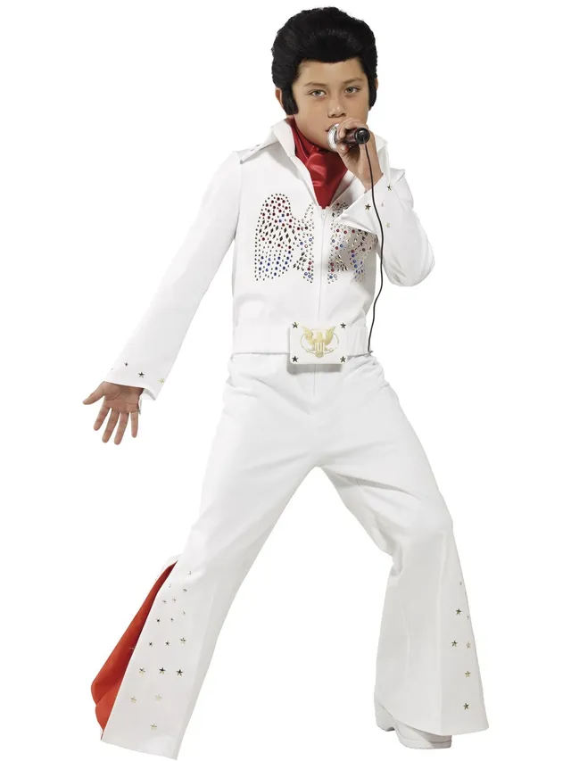 smiffys-fever-elvis-kost-m-wei-jungen-gr-l-adler image 1